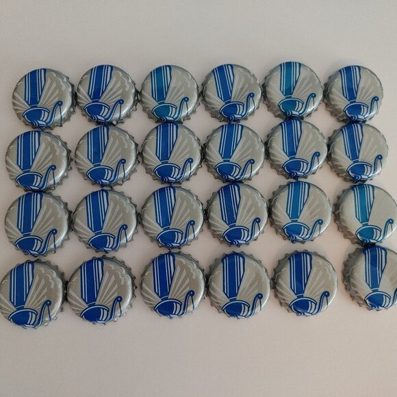 Steam Whistle Bottle Cap Lot of 24 - Picture 1 of 4